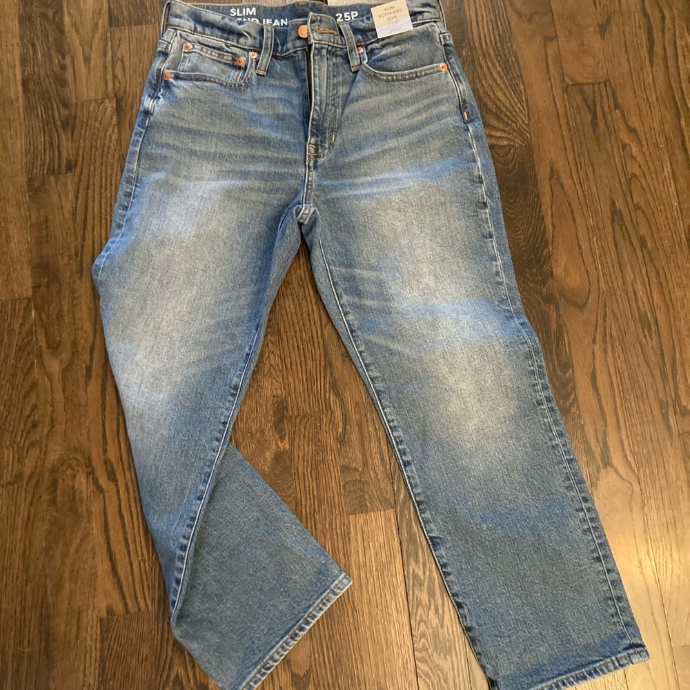 NWT JCrew slim boyfriend jean